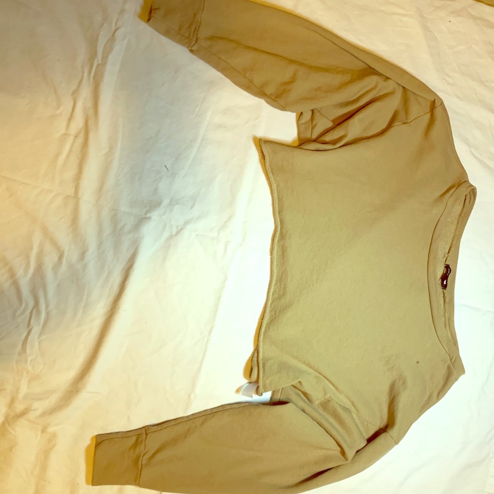 Cropped sweatshirt